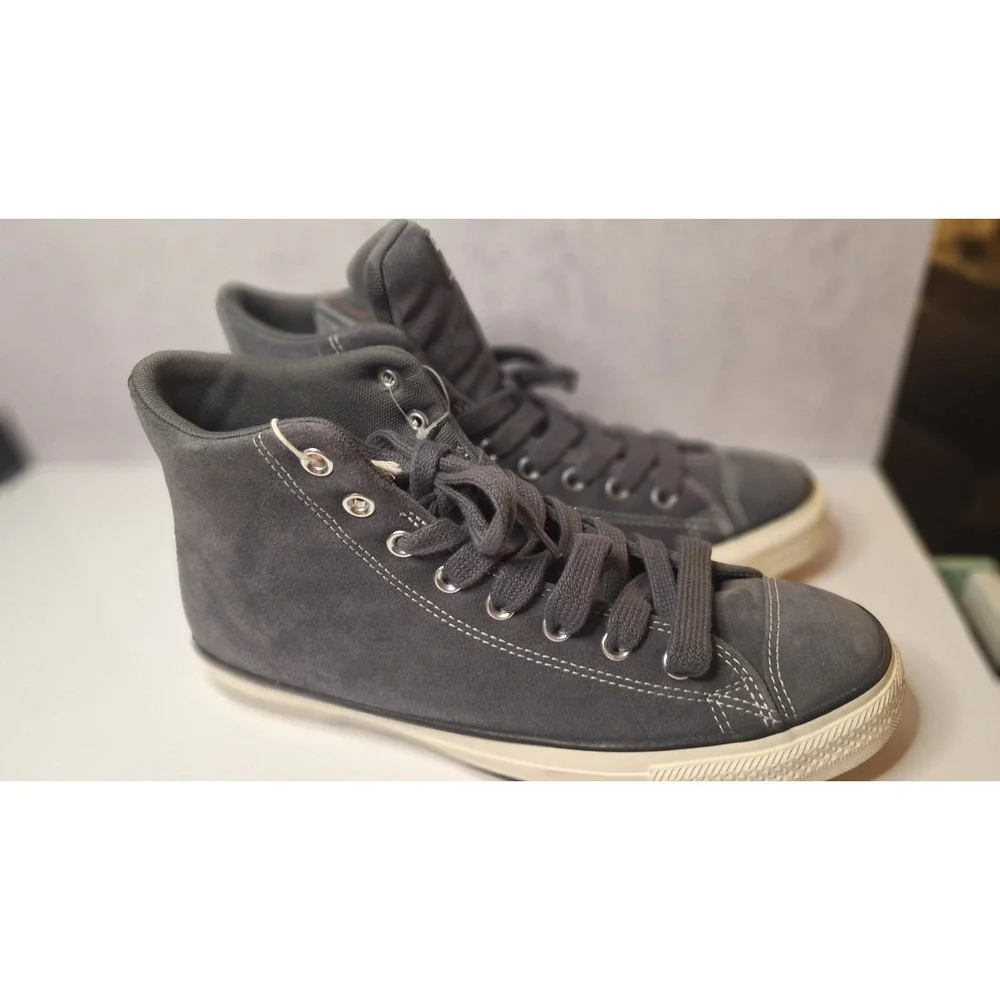 CONVERSE CHUCK TAYLOR ALL STAR HIGH TOP SNEAKERS MENS 13.5 BLACK CANVAS - Picture 2 of 10